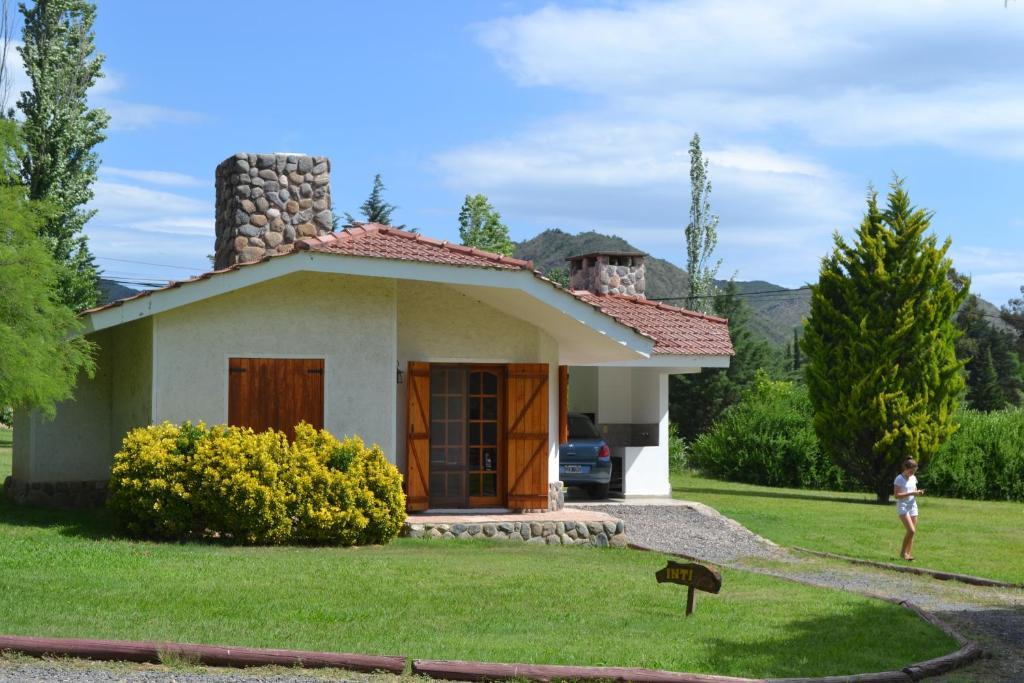 Cabanas Los Algarrobos Villa General Belgrano Zimmer foto